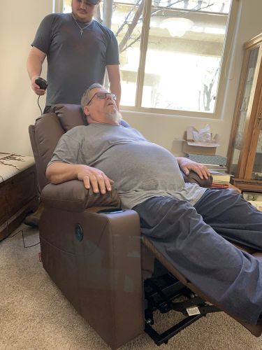 💥2025 New Sale🔥Luxury Lift Chair Recliner with Heat and Massage photo review